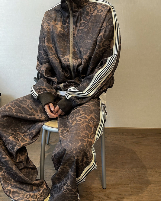 Leopard Track Suit