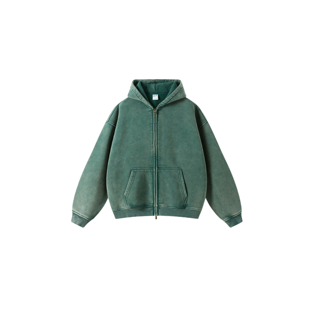 Fine Crafted Zip Up Hoodie