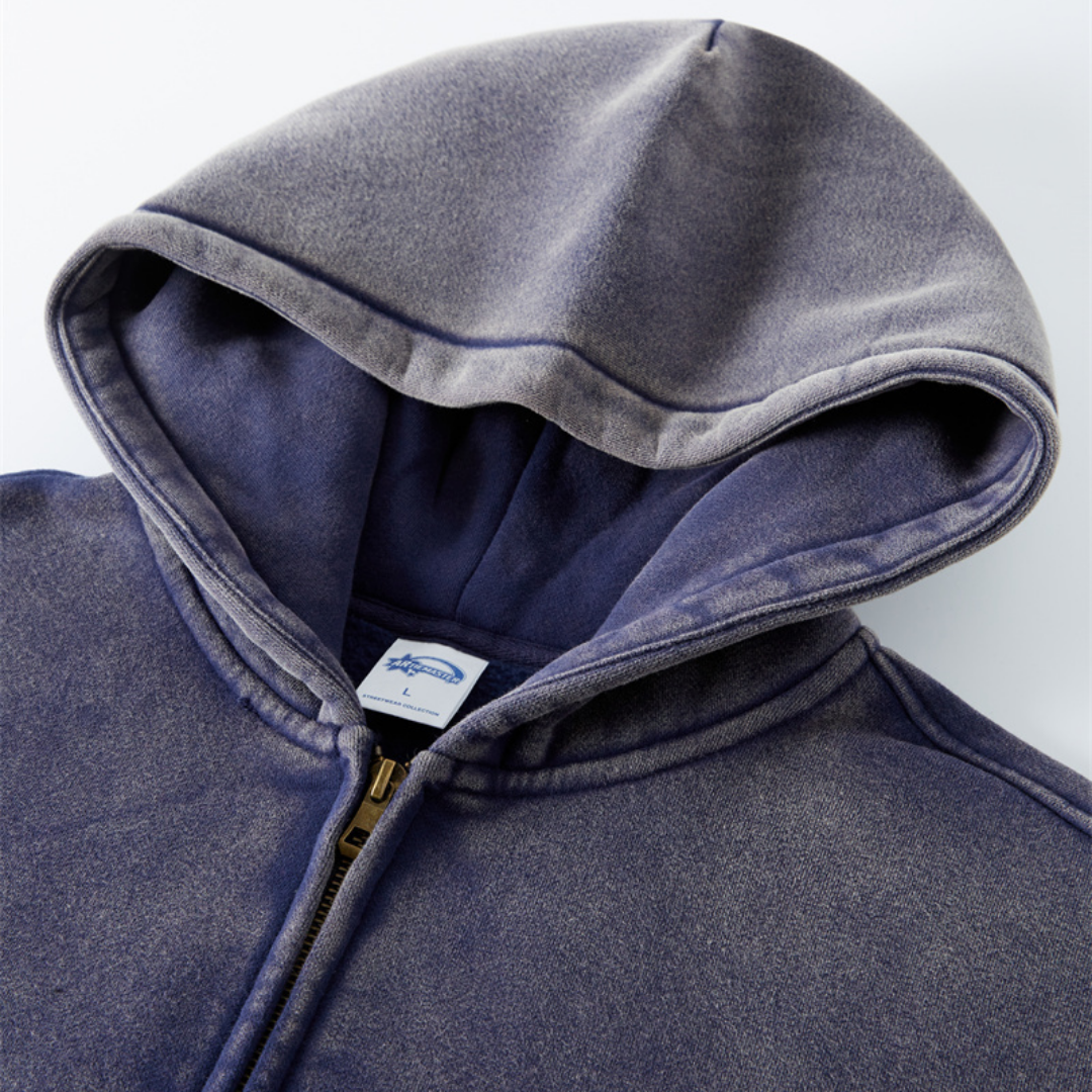 Fine Crafted Zip Up Hoodie