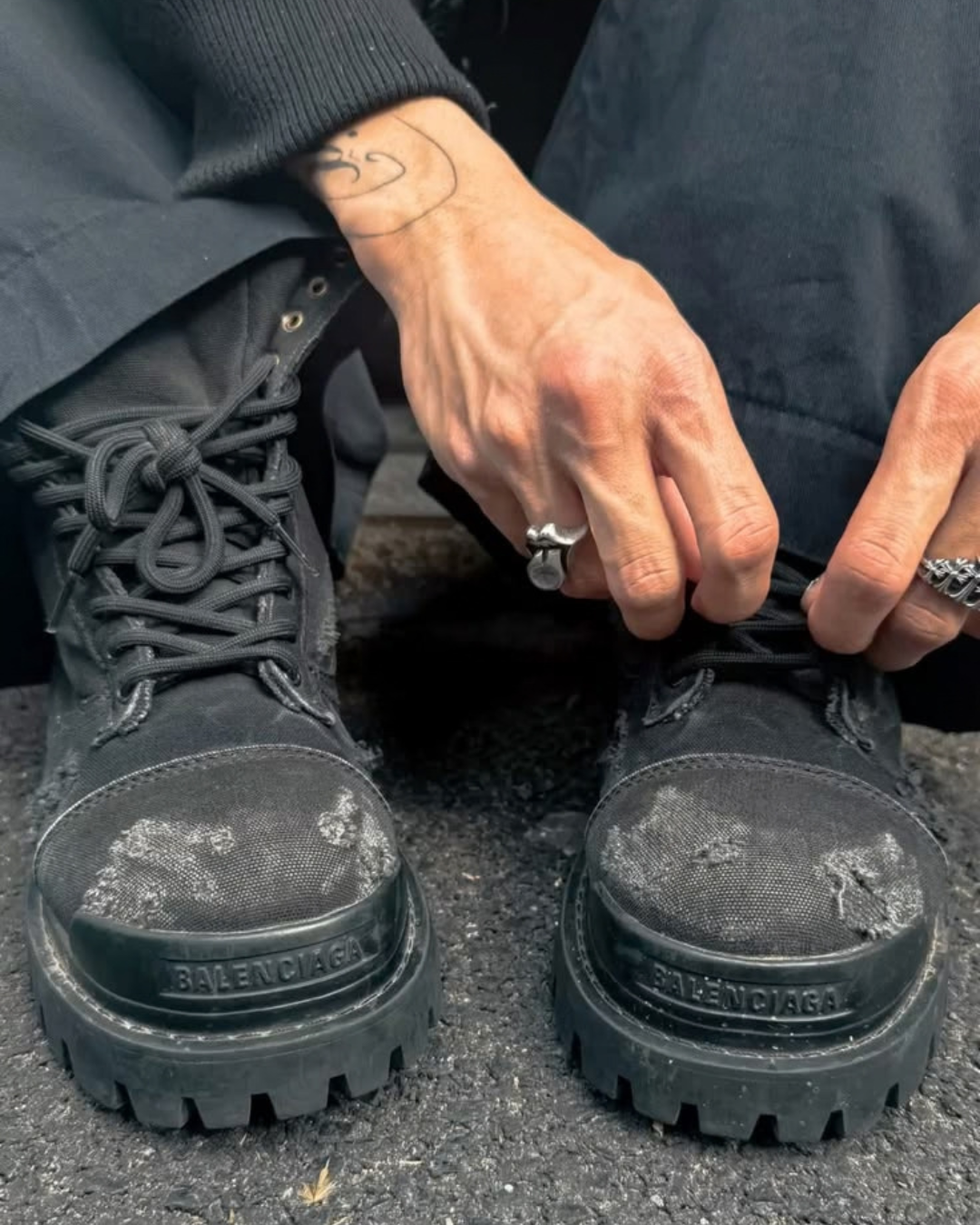 Balenciaga Combat Boots