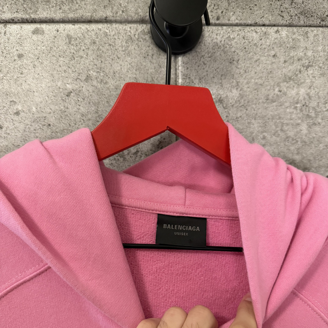 Balenciaga Paris Zip Up Hoodie