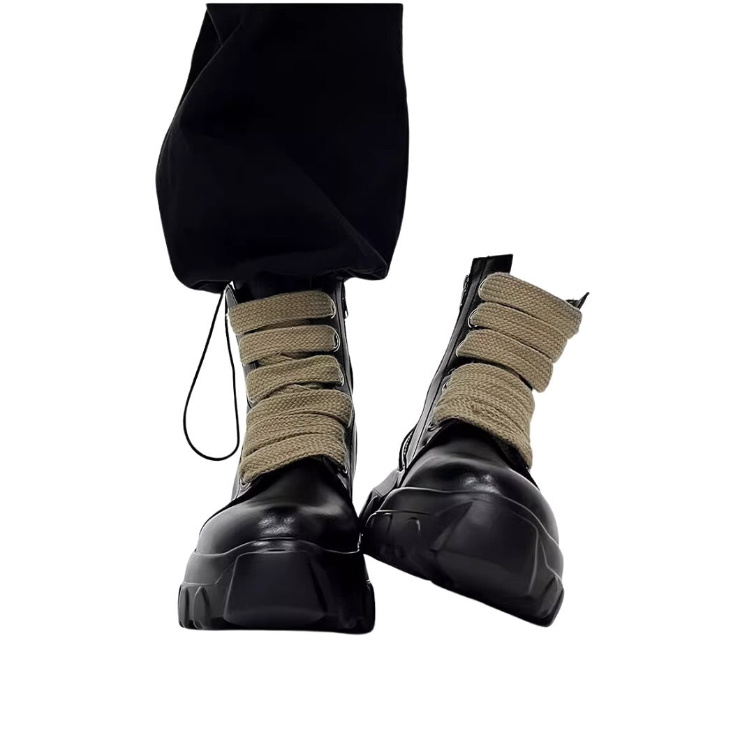 Thick lace Winter Boots