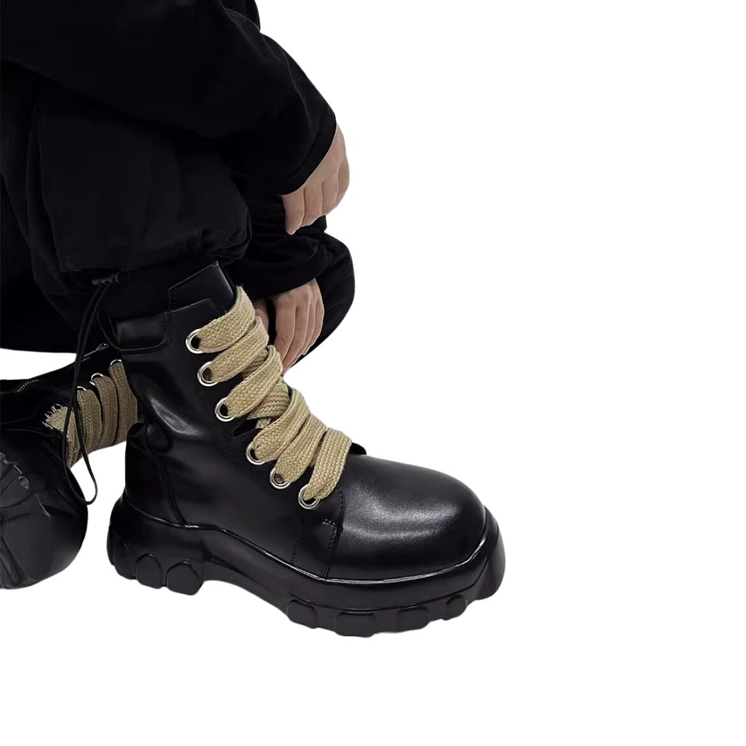Thick lace Winter Boots