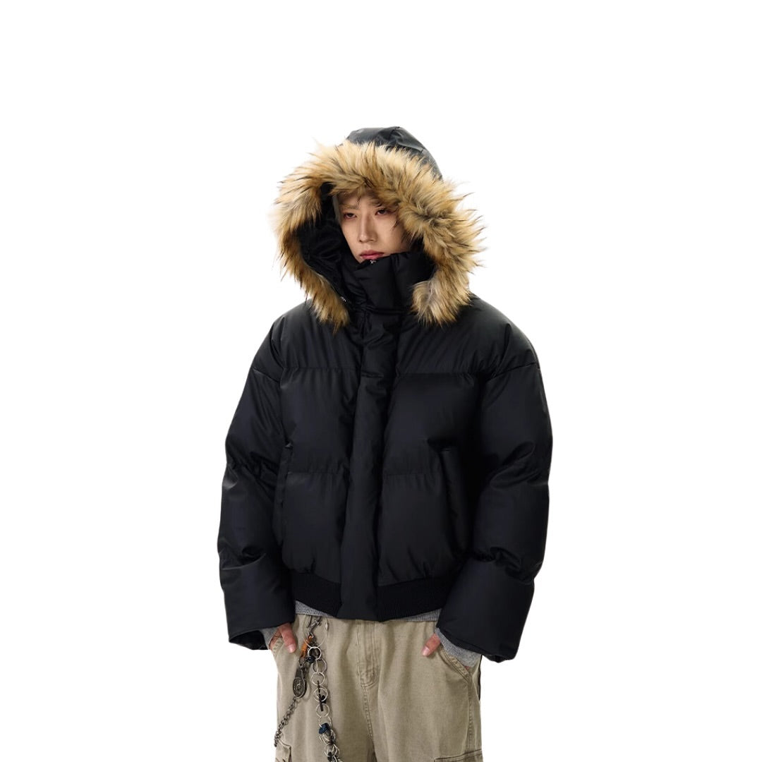 Fur hat Winter Jacket