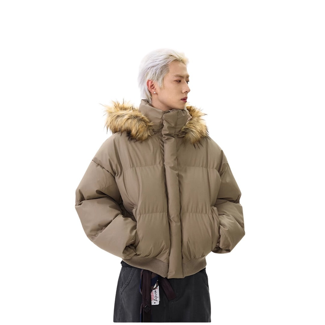 Fur hat Winter Jacket