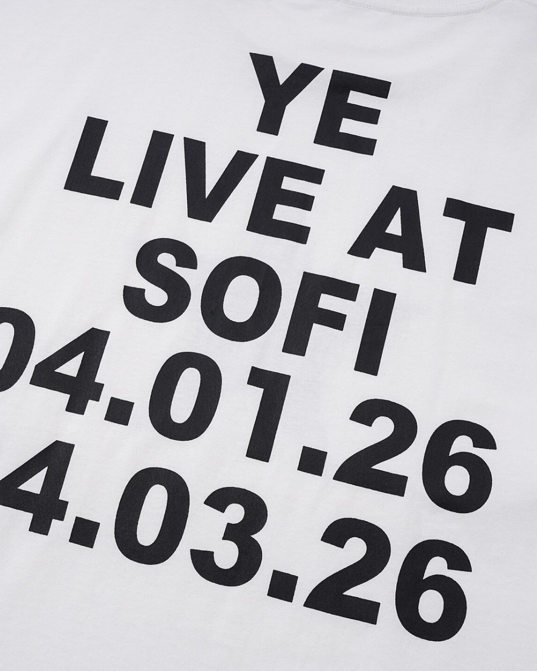 Ye Tour Merch
