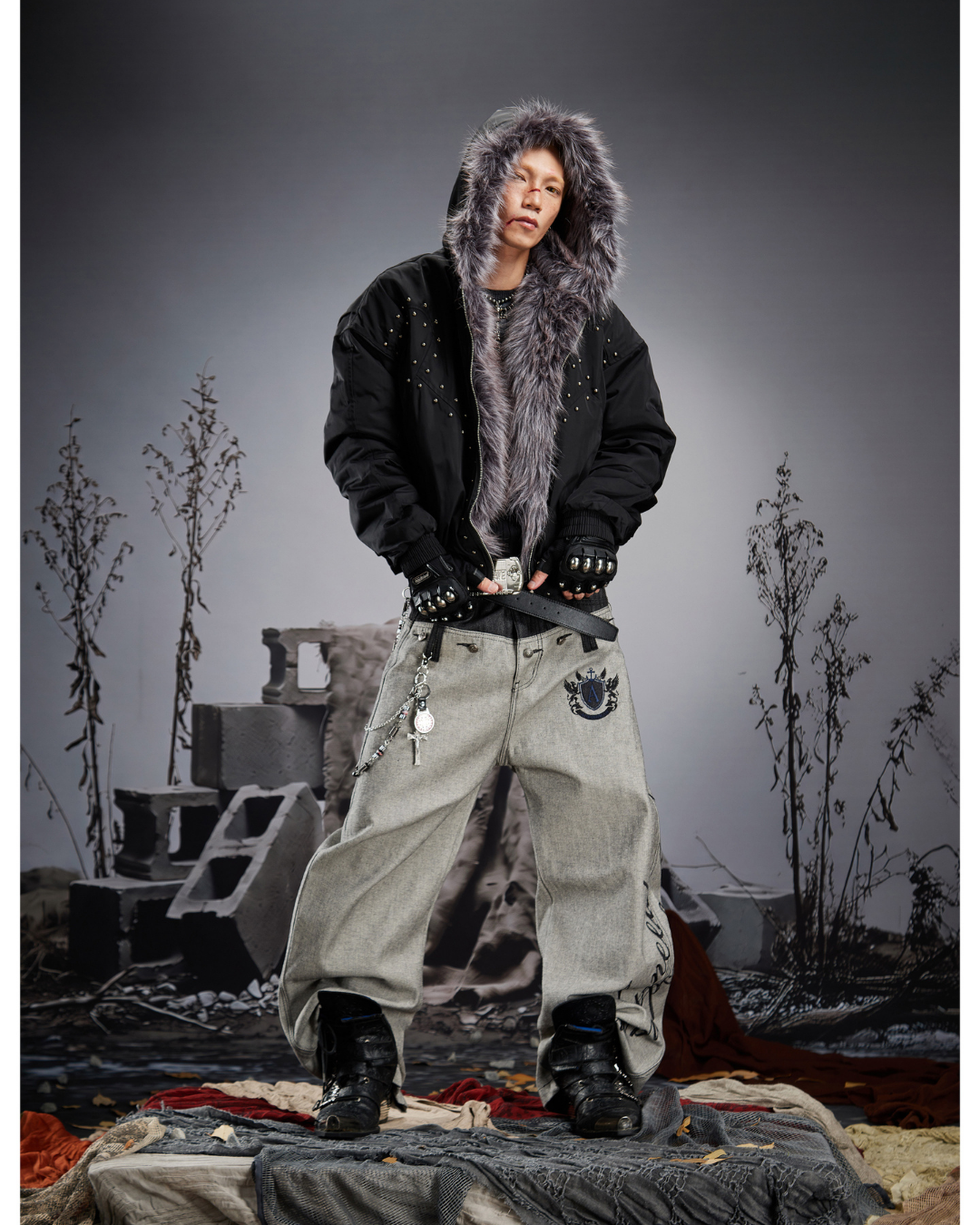 Fur winter Jacket