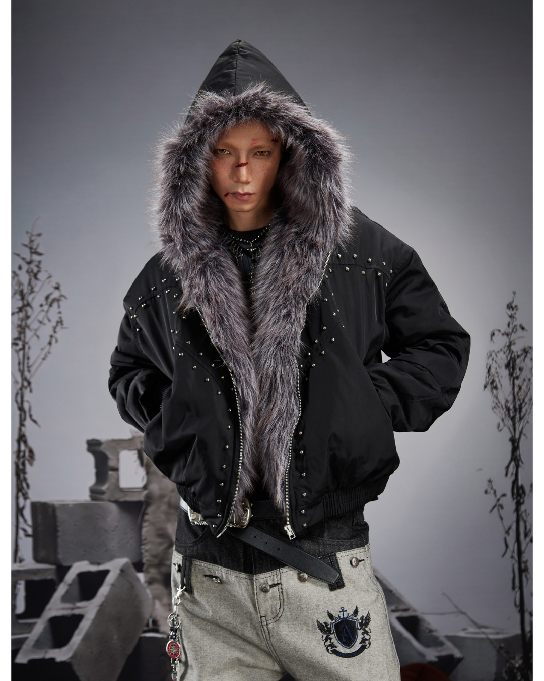 Fur winter Jacket