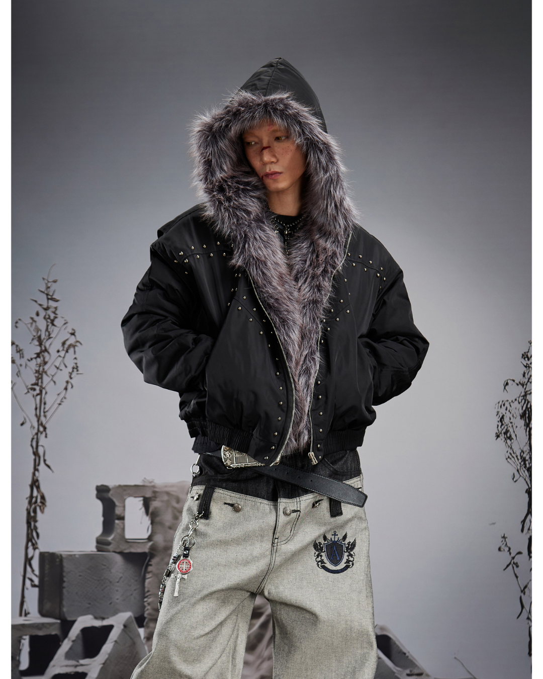Fur winter Jacket