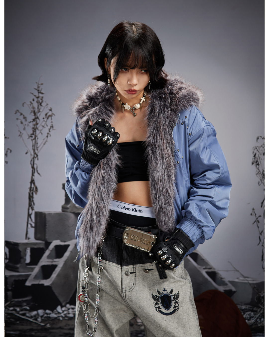 Fur winter Jacket