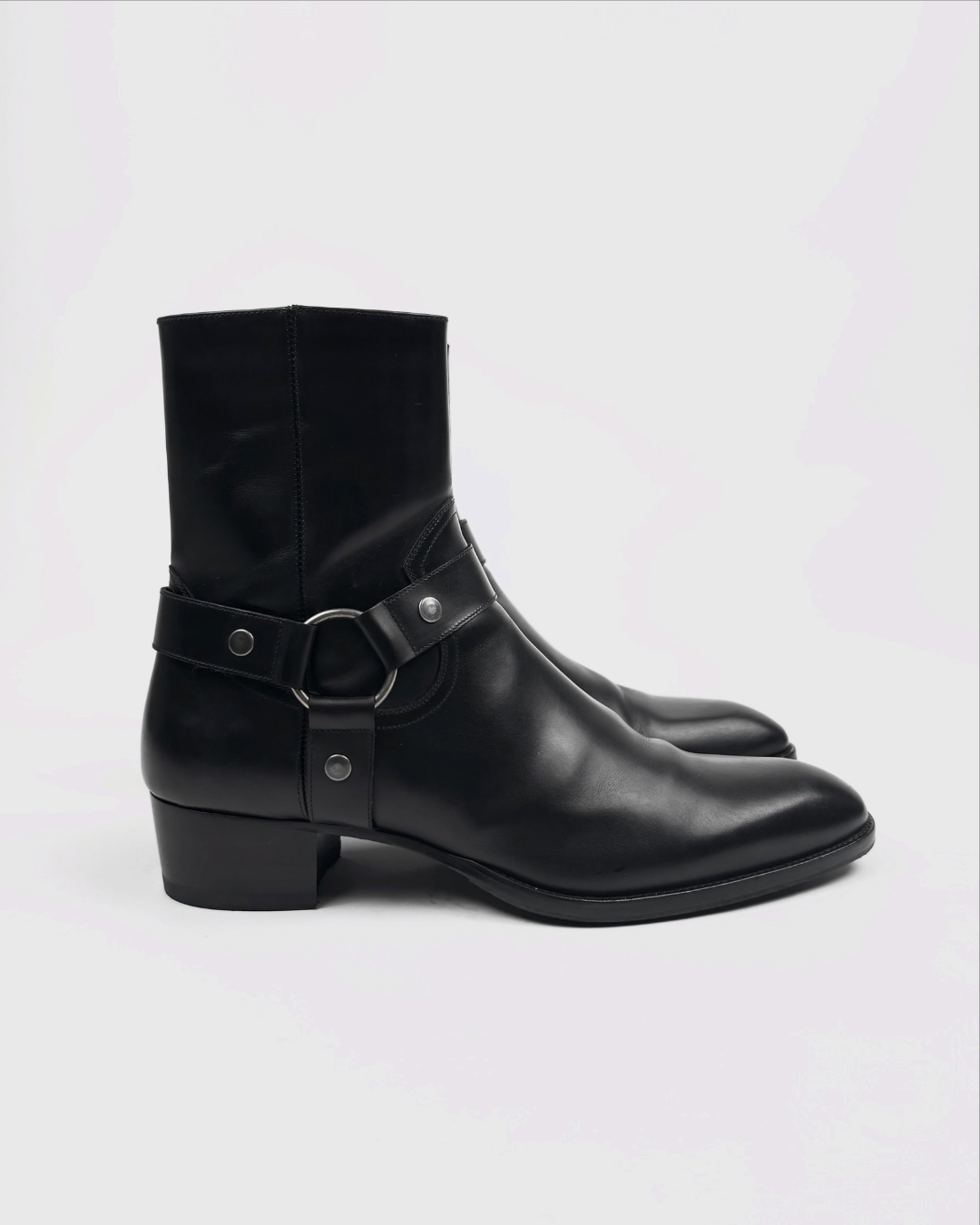 Yves Saint Laurent Wyatt Harness Boots