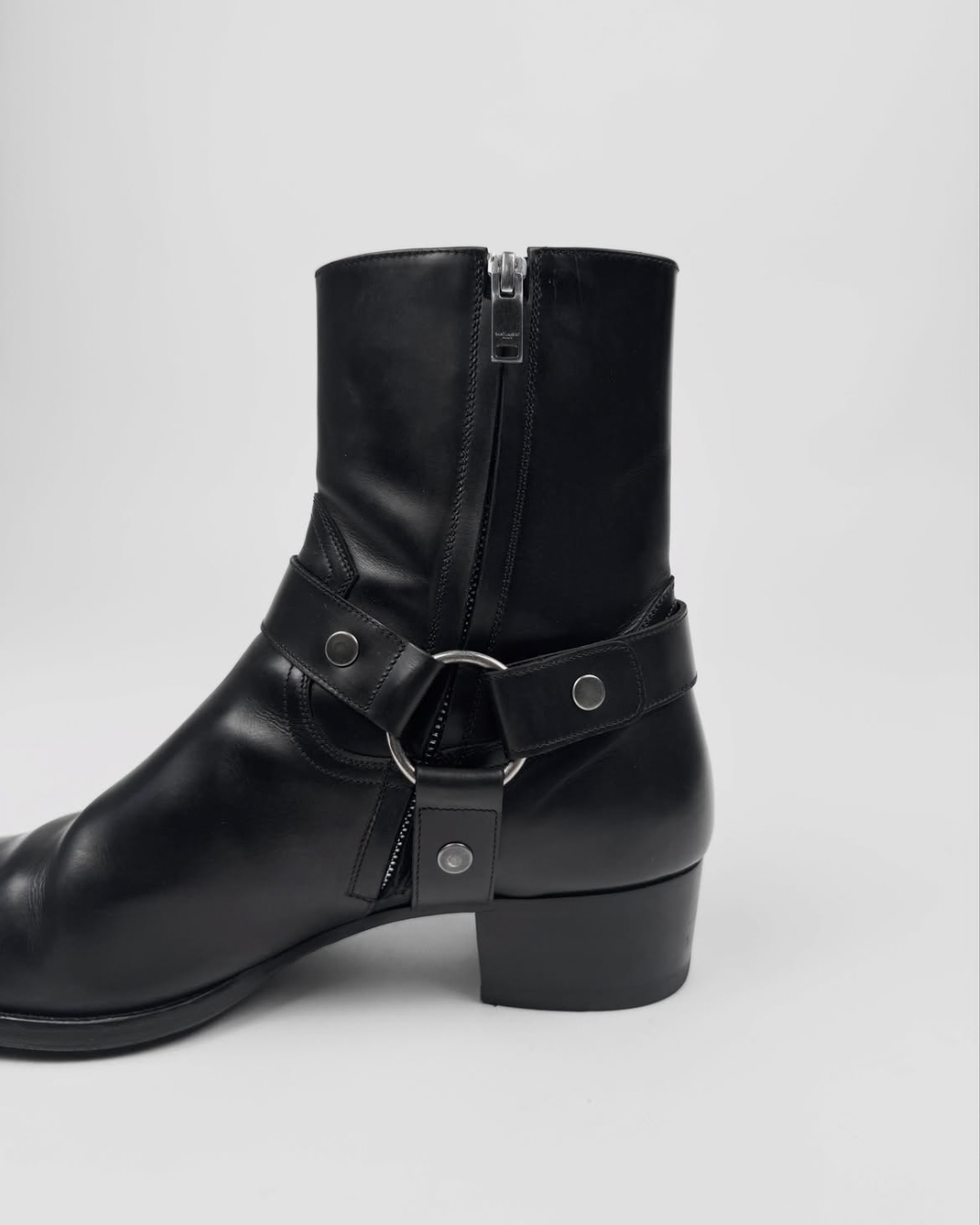 Yves Saint Laurent Wyatt Harness Boots