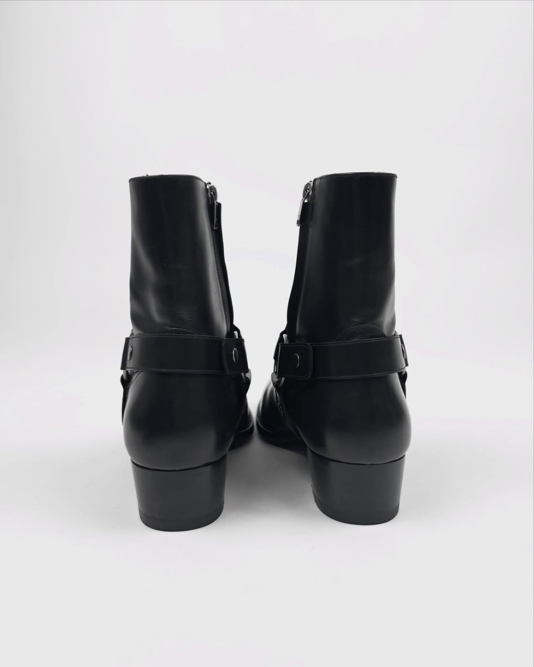 Yves Saint Laurent Wyatt Harness Boots