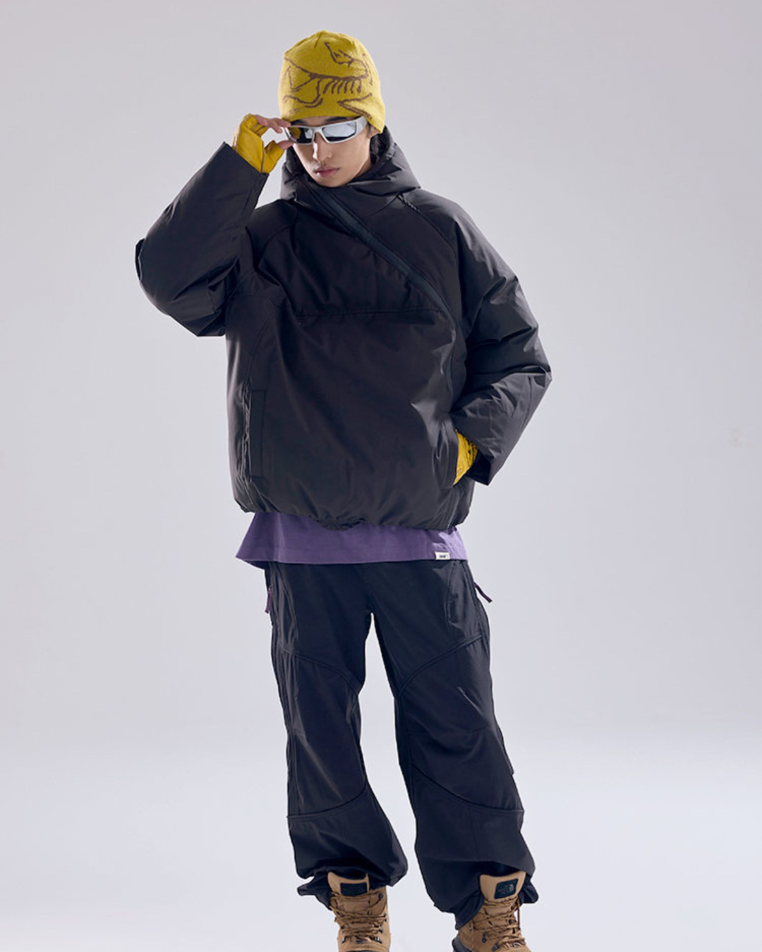 Side Zip up Puffer