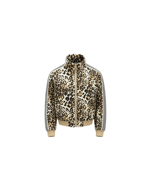 Leopard Zip Up