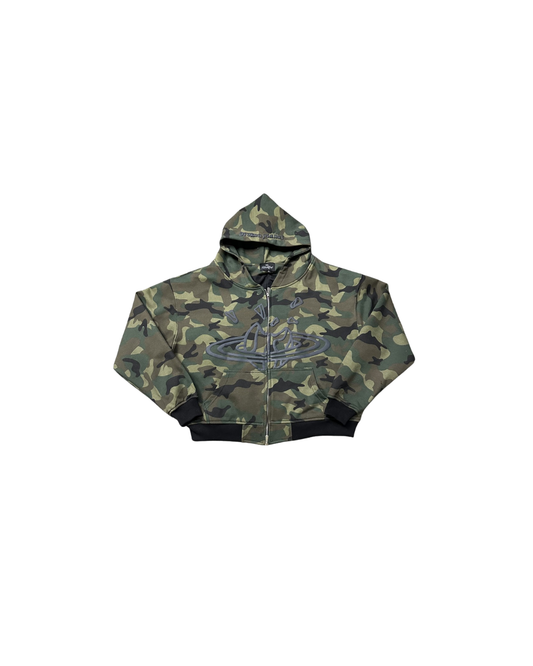 Corteiz Camo zip up