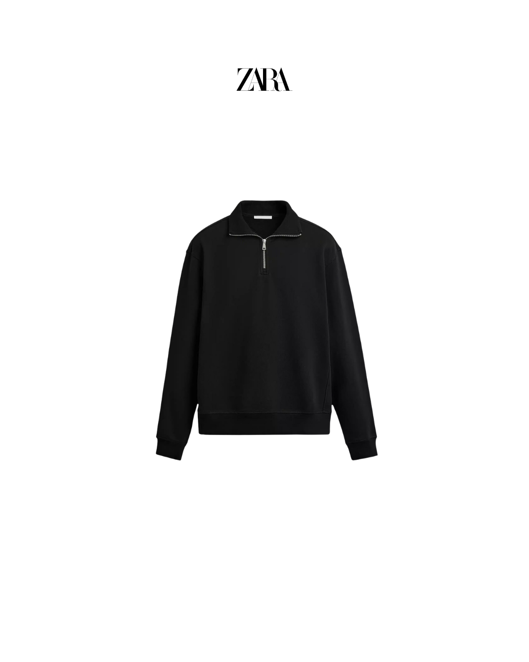 ZARA Zip Neck Shirt