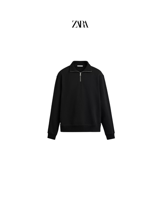 ZARA Zip Neck Shirt