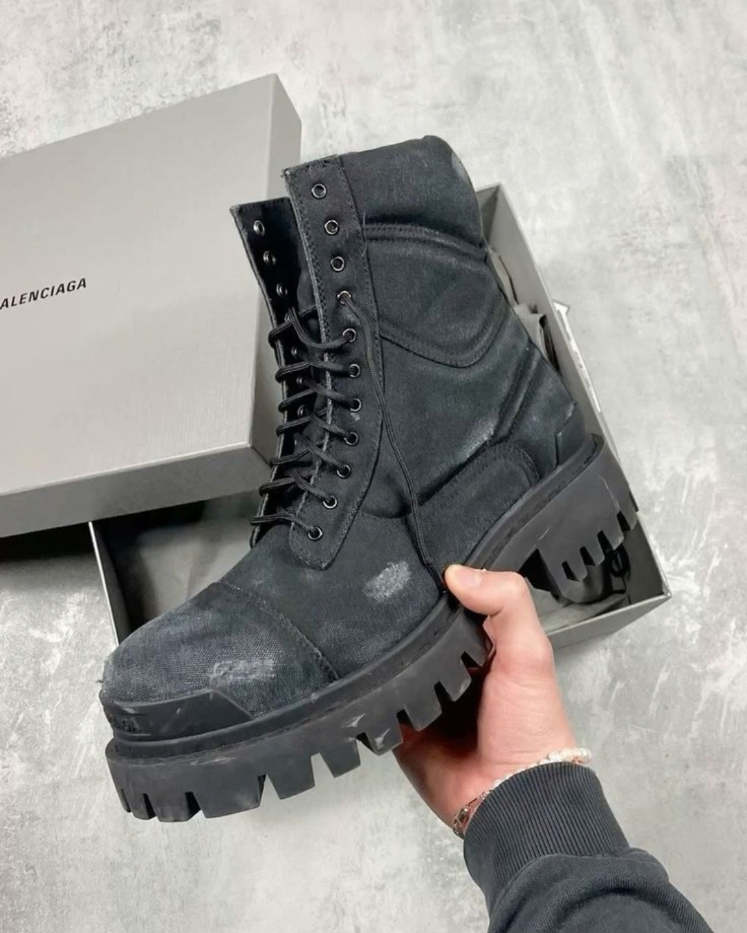 Balenciaga Combat Boots