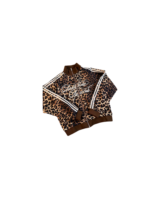 Leopard Zip Up