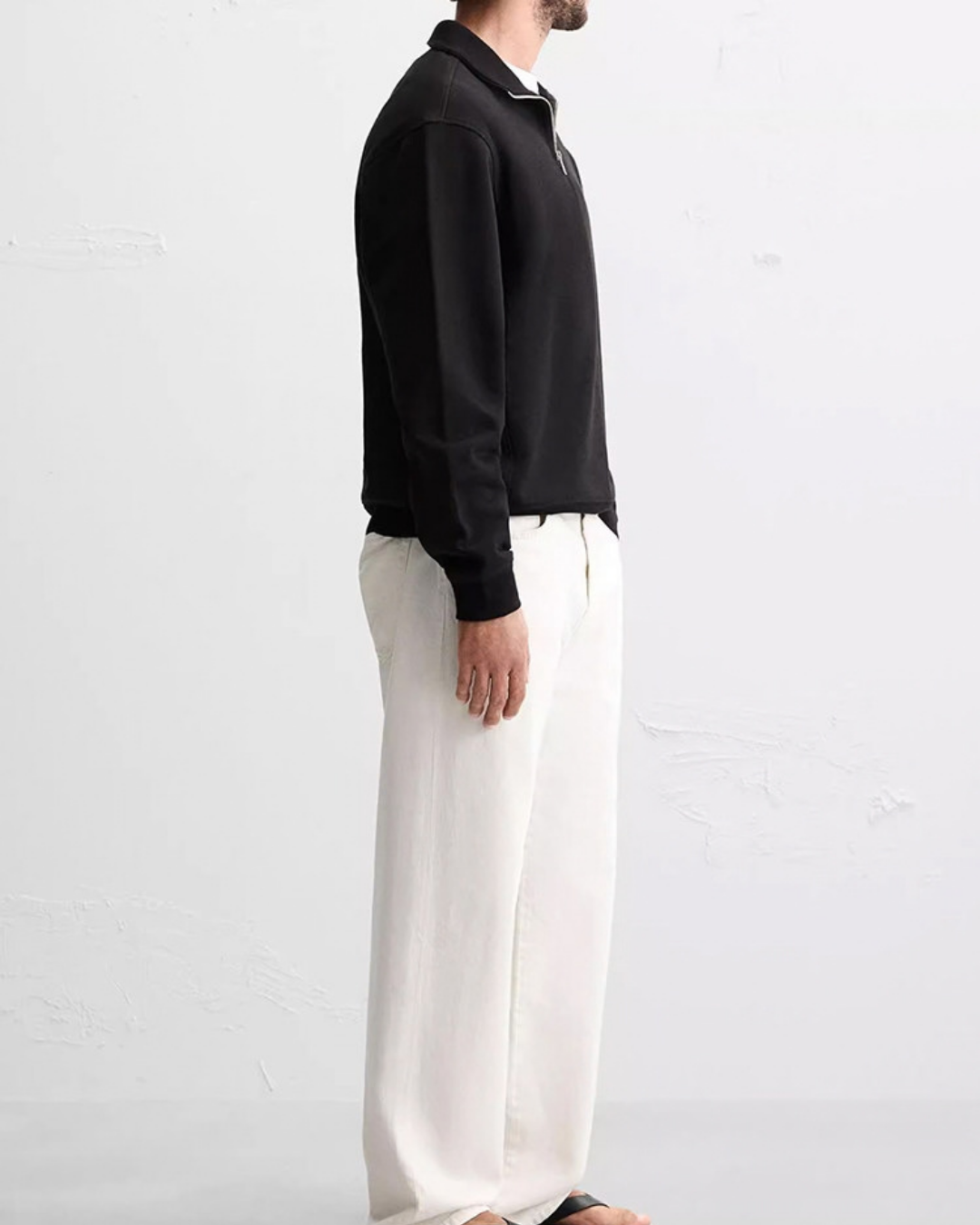 ZARA Zip Neck Shirt