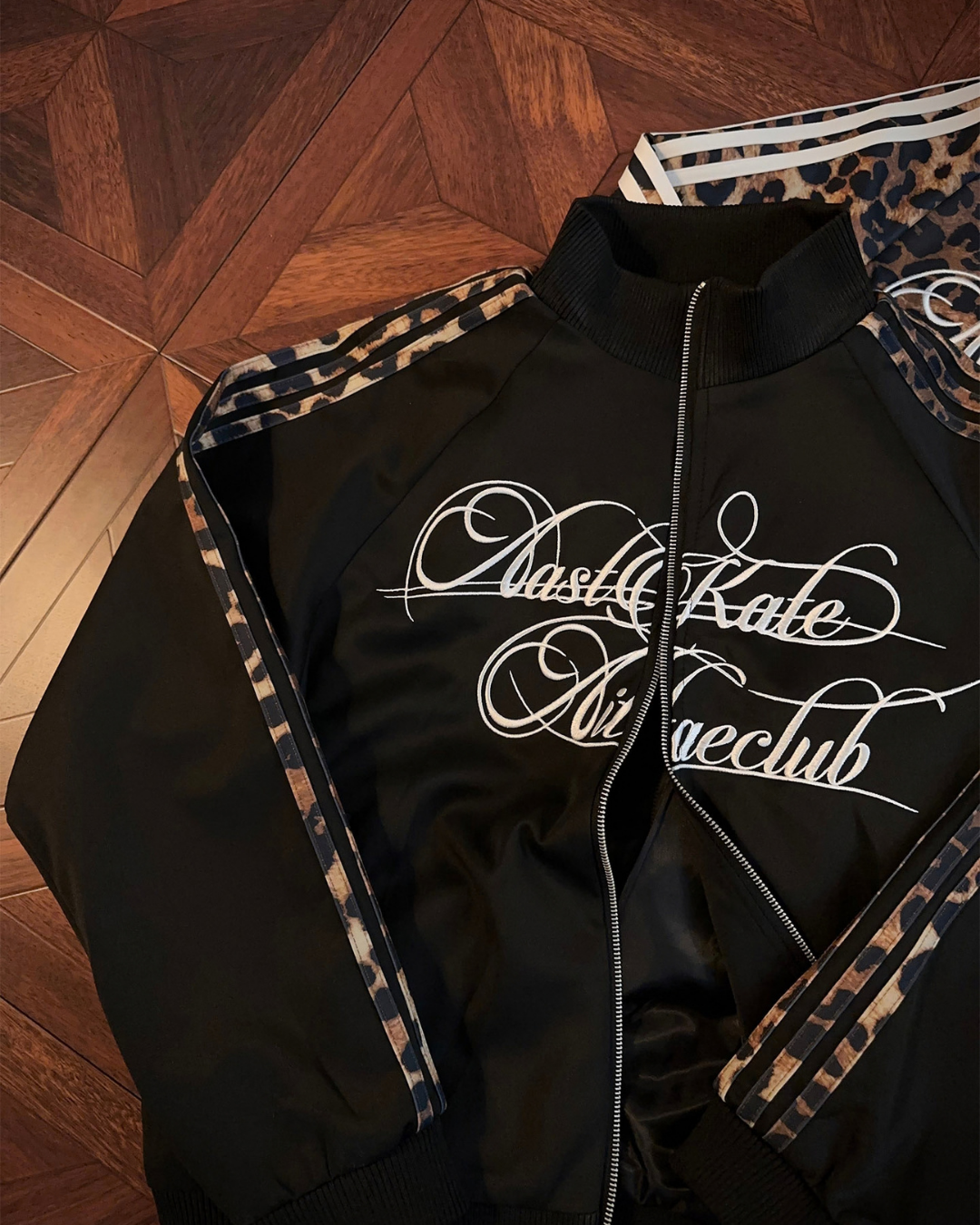 Leopard Zip Up