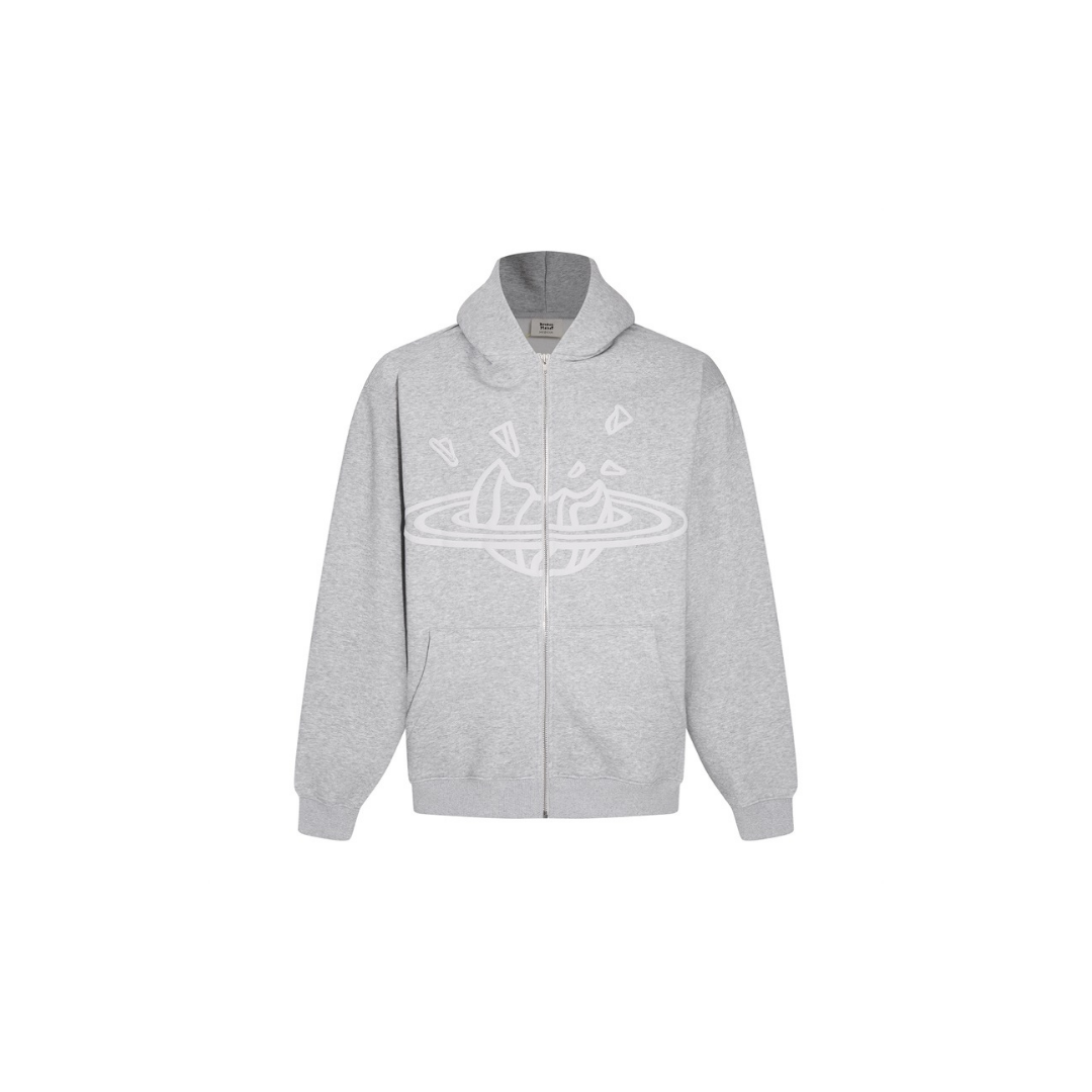 Broken Planet Zip Up Hoodie